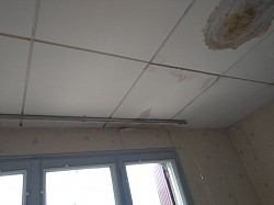 Plafond dègât des eaux